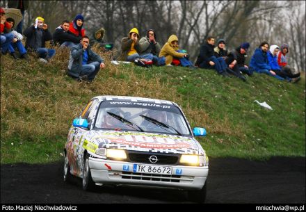 Piotr Rogula i Marek Kaczmarek - Opel Astra GSi 16V.