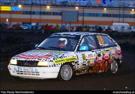 Piotr Rogula i Marek Kaczmarek - Opel Astra GSi 16V.
