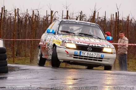 Piotr Rogula i Marek Kaczmarek - Opel Astra GSi 16V.