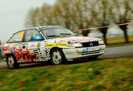 Piotr Rogula i Marek Kaczmarek - Opel Astra GSi 16V.