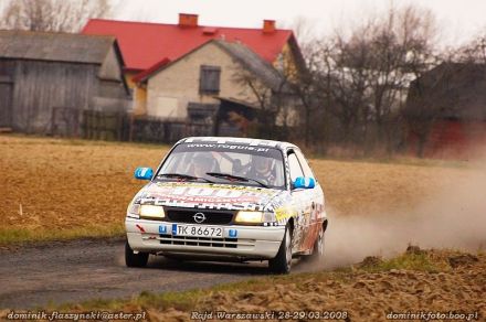 Piotr Rogula i Marek Kaczmarek - Opel Astra GSi 16V.