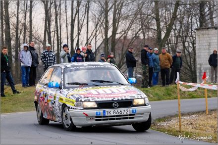 Piotr Rogula i Marek Kaczmarek - Opel Astra GSi 16V.