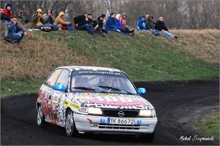 Piotr Rogula i Marek Kaczmarek - Opel Astra GSi 16V.