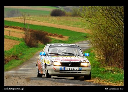Piotr Rogula i Marek Kaczmarek - Opel Astra GSi 16V.