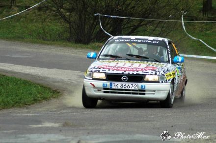 Piotr Rogula i Marek Kaczmarek - Opel Astra GSi 16V.