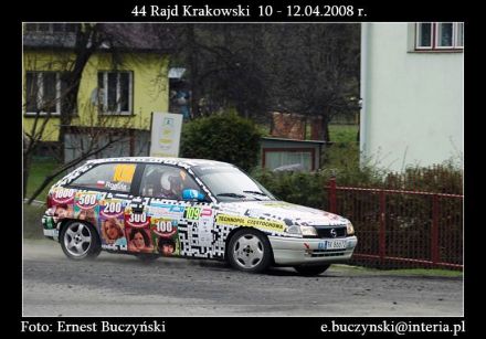 Piotr Rogula i Marek Kaczmarek - Opel Astra GSi 16V.