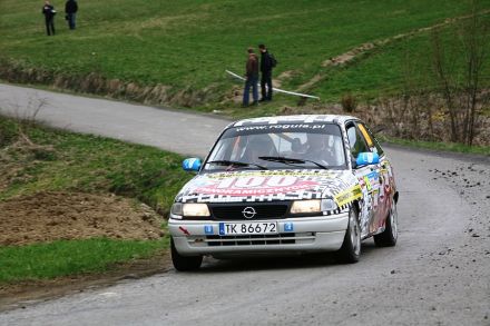 Piotr Rogula i Marek Kaczmarek - Opel Astra GSi 16V.