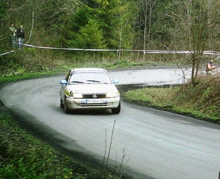 Piotr Rogula i Marek Kaczmarek - Opel Astra GSi 16V.