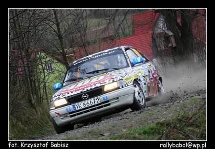 Piotr Rogula i Marek Kaczmarek - Opel Astra GSi 16V.
