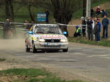 Piotr Rogula i Marek Kaczmarek - Opel Astra GSi 16V.