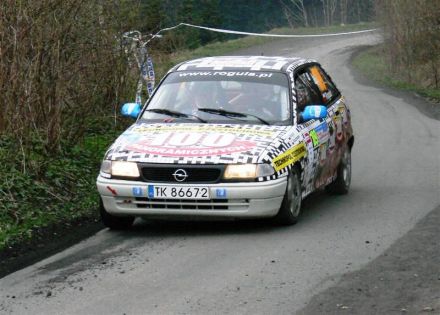 Piotr Rogula i Marek Kaczmarek - Opel Astra GSi 16V.