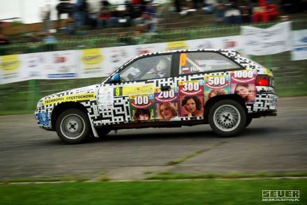 Piotr Rogula i Marek Kaczmarek - Opel Astra GSi 16V.