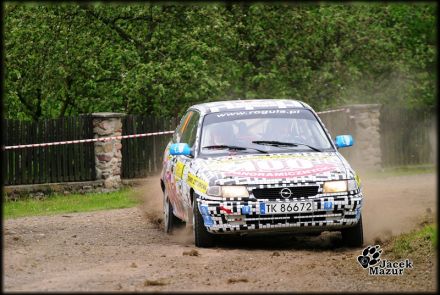 Piotr Rogula i Marek Kaczmarek - Opel Astra GSi 16V.