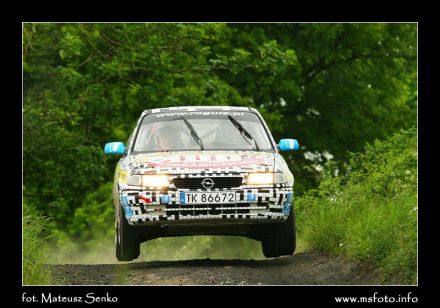 Piotr Rogula i Marek Kaczmarek - Opel Astra GSi 16V.