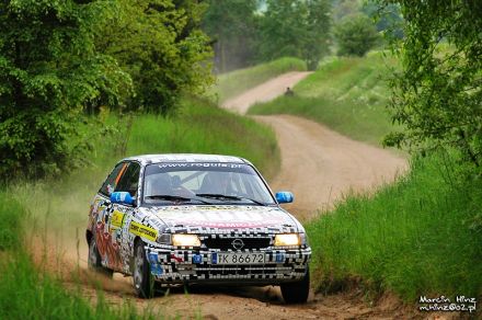 Piotr Rogula i Marek Kaczmarek - Opel Astra GSi 16V.