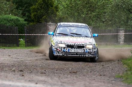 Piotr Rogula i Marek Kaczmarek - Opel Astra GSi 16V.