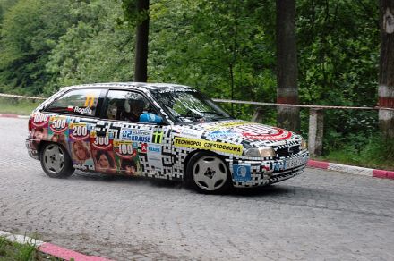 Piotr Rogula i Marek Kaczmarek - Opel Astra GSi 16V.
