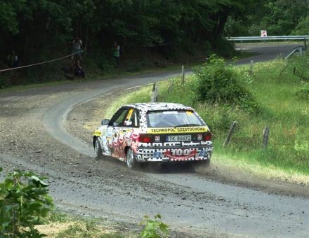 Piotr Rogula i Marek Kaczmarek - Opel Astra GSi 16V.