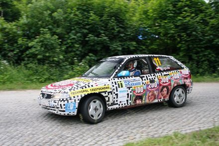 Piotr Rogula i Marek Kaczmarek - Opel Astra GSi 16V.