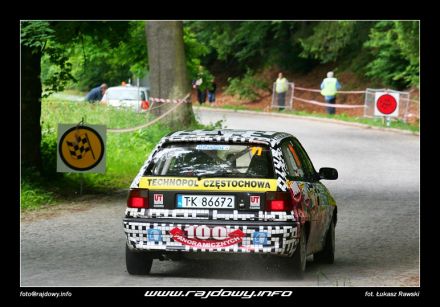 Piotr Rogula i Marek Kaczmarek - Opel Astra GSi 16V.