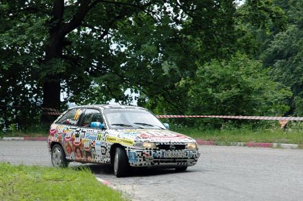 Piotr Rogula i Marek Kaczmarek - Opel Astra GSi 16V.
