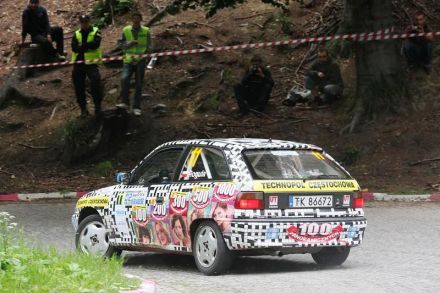 Piotr Rogula i Marek Kaczmarek - Opel Astra GSi 16V.