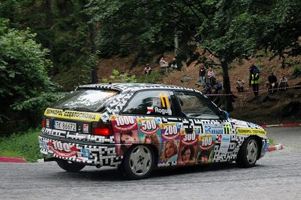 Piotr Rogula i Marek Kaczmarek - Opel Astra GSi 16V.