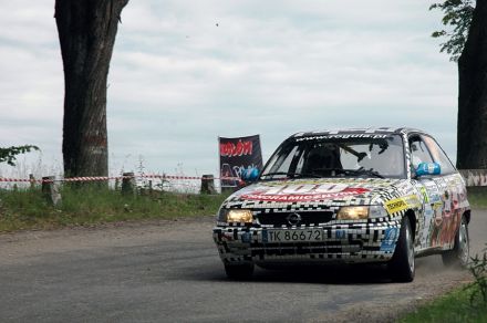 Piotr Rogula i Marek Kaczmarek - Opel Astra GSi 16V.