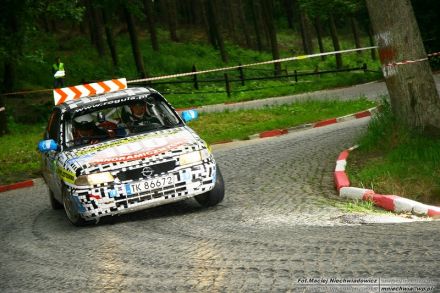 Piotr Rogula i Marek Kaczmarek - Opel Astra GSi 16V.