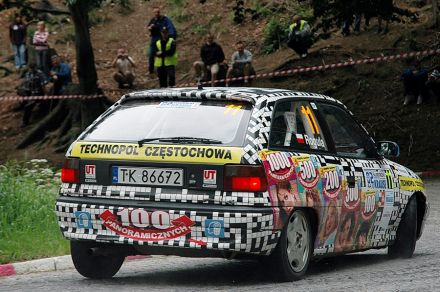 Piotr Rogula i Marek Kaczmarek - Opel Astra GSi 16V.