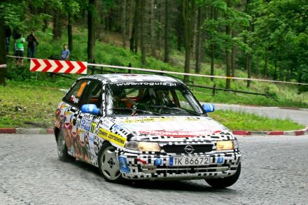 Piotr Rogula i Marek Kaczmarek - Opel Astra GSi 16V.