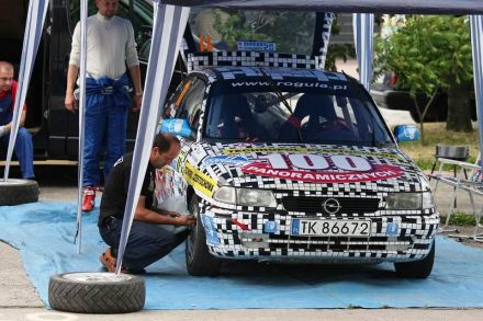 Piotr Rogula i Marek Kaczmarek - Opel Astra GSi 16V.