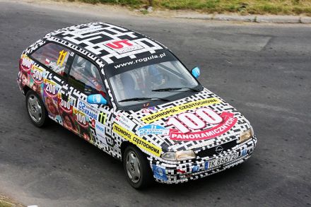 Piotr Rogula i Marek Kaczmarek - Opel Astra GSi 16V.