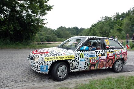 Piotr Rogula i Marek Kaczmarek - Opel Astra GSi 16V.