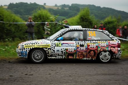 Piotr Rogula i Marek Kaczmarek - Opel Astra GSi 16V.