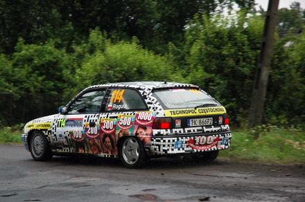 Piotr Rogula i Marek Kaczmarek - Opel Astra GSi 16V.