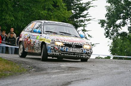 Piotr Rogula i Marek Kaczmarek - Opel Astra GSi 16V.