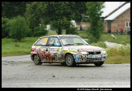 Piotr Rogula i Marek Kaczmarek - Opel Astra GSi 16V.