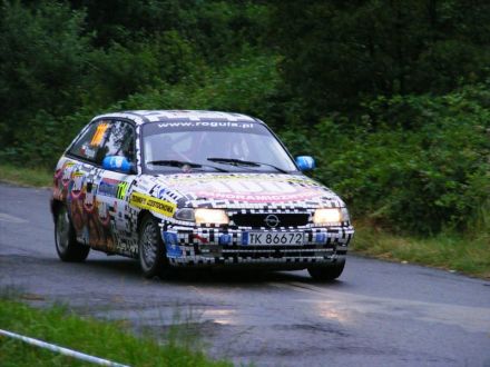 Piotr Rogula i Marek Kaczmarek - Opel Astra GSi 16V.