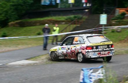 Piotr Rogula i Marek Kaczmarek - Opel Astra GSi 16V.