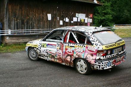 Piotr Rogula i Marek Kaczmarek - Opel Astra GSi 16V.