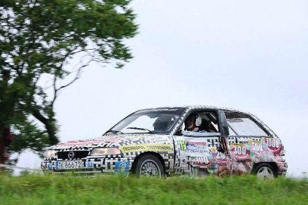Piotr Rogula i Marek Kaczmarek - Opel Astra GSi 16V.