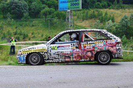 Piotr Rogula i Marek Kaczmarek - Opel Astra GSi 16V.