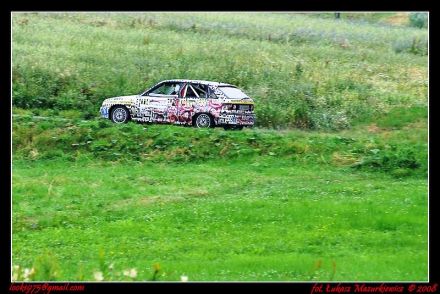Piotr Rogula i Marek Kaczmarek - Opel Astra GSi 16V.