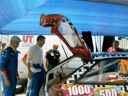 Piotr Rogula i Marek Kaczmarek - Opel Astra GSi 16V.