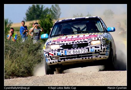 Piotr Rogula i Marek Kaczmarek - Opel Astra GSi 16V.