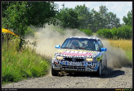 Piotr Rogula i Marek Kaczmarek - Opel Astra GSi 16V.