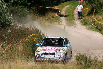 Piotr Rogula i Marek Kaczmarek - Opel Astra GSi 16V.