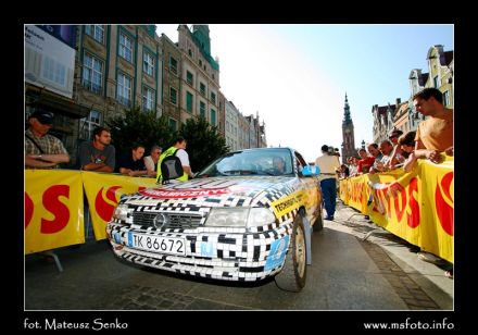 Piotr Rogula i Marek Kaczmarek - Opel Astra GSi 16V.