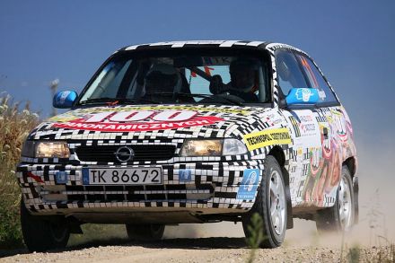 Piotr Rogula i Marek Kaczmarek - Opel Astra GSi 16V.